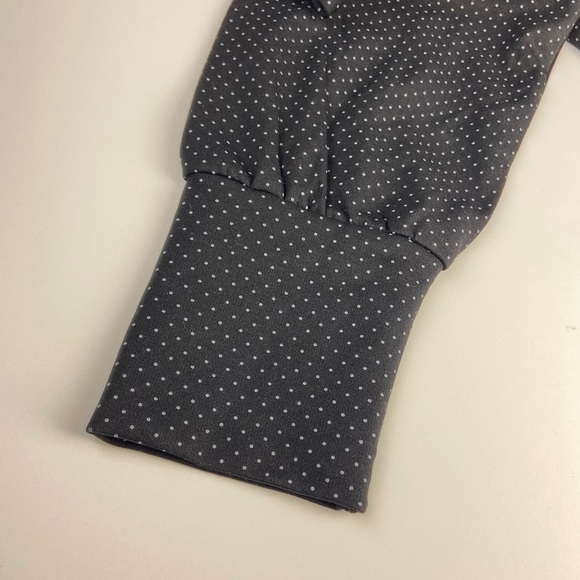 CeCe- Pin-Dot Scalloped-Edge Top - Picture 6 of 8